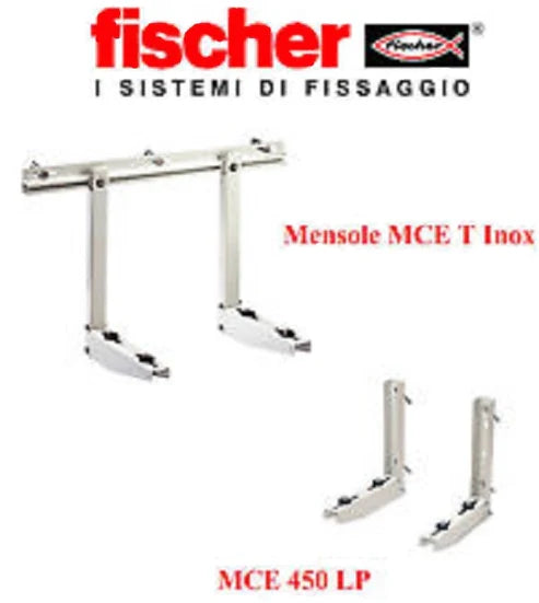Staffa Rinforzata Fischer Per Climatizzatori Condizionatori
