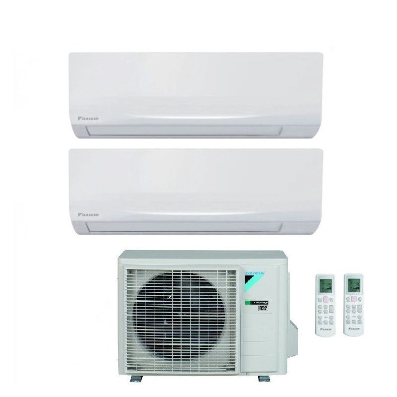 Climatizzatore Condizionatore Daikin Inverter Serie SIESTA Dual Split 12000+12000 Btu 2AMXF50A R-32 Wi-Fi Optional