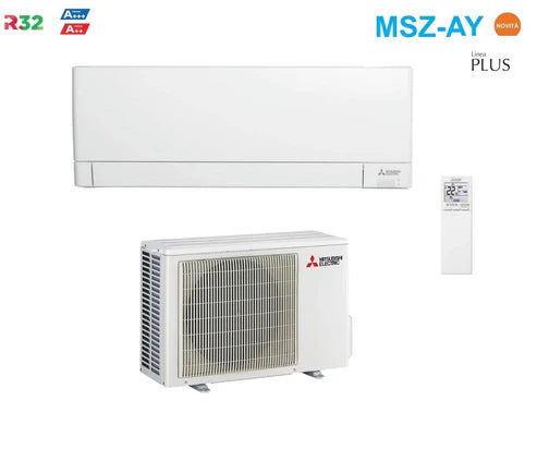 Climatizzatore Condizionatore Mitsubishi Electric Inverter Linea Plus serie MSZ-AY 12000 Btu MSZ-AY35VGKP Classe A+++/A++ Wi-Fi Integrato R-32