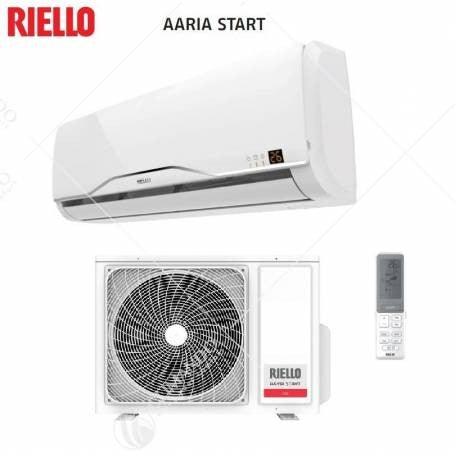 Condizionatore Climatizzatore Riello Inverter Aaria Start 9000 BTU R-32 AMW 25 ST