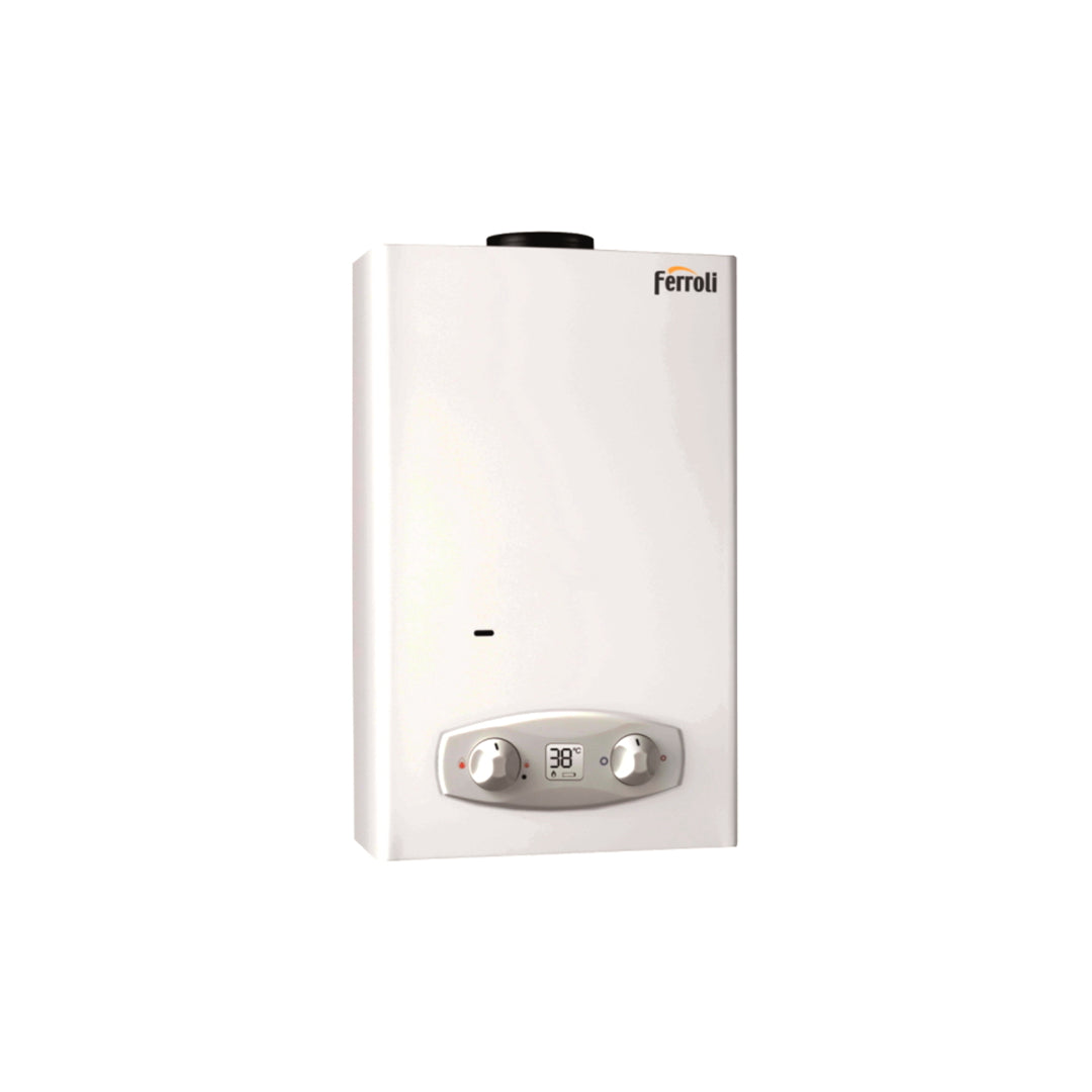 SCALDABAGNO A GAS FERROLI ZEFIRO ECO 11 METANO 11LT CAMERA APERTA