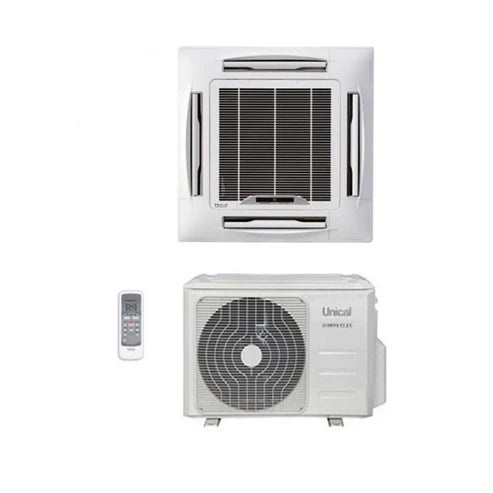 Climatizzatore Condizionatore Unical Cassetta 4 Vie -32 18000 Btu Cs11 18H Gas R-32 Wi-Fi Optional A++\A+