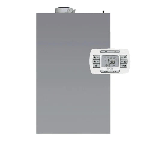 Caldaia A Condensazione Baxi Ad Incasso Luna In Plus 30 KW Metano/GPL Low Nox Kit Scarico Fumi+Kit Raccordi Serie Cod.A7736265