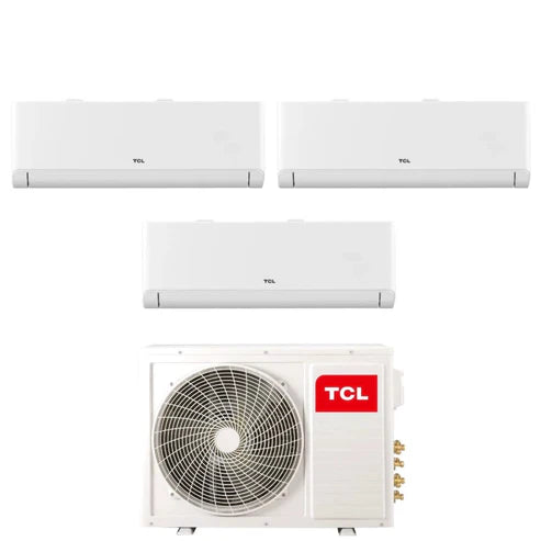 Climatizzatore Condizionatore TCL Inverter serie BREEZEIN Trial Split 9000+12000+12000 Btu MT2730 R-32 Wi-Fi Integrato