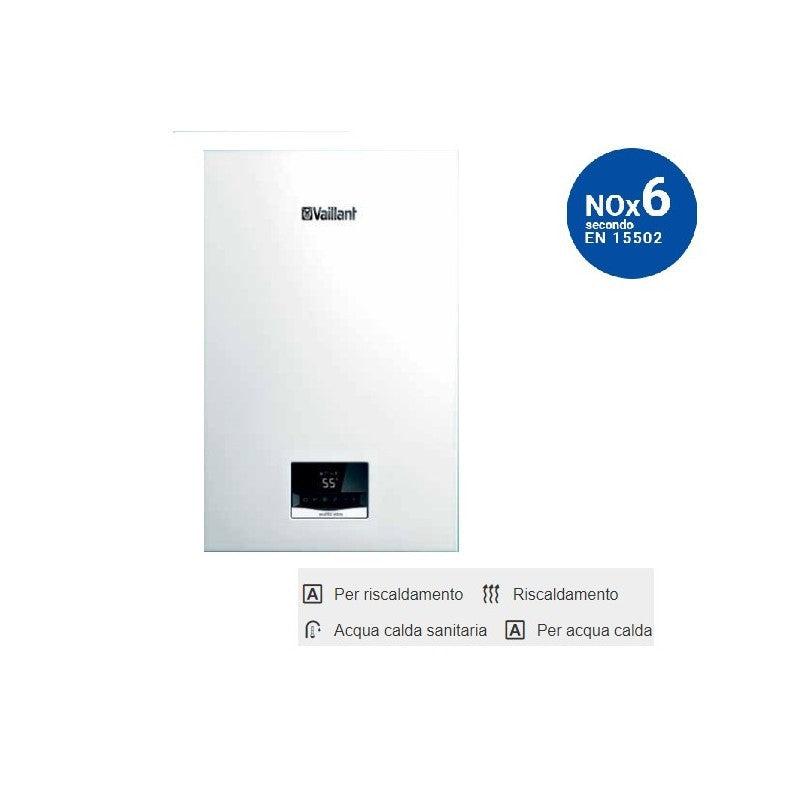 Caldaia a Condensazione Vaillant ecoTEC INTRO 28 kW VMW 24/28 AS/1-1 Gpl Low NOx Completa di kit scarico fumi - ErP 0010026088