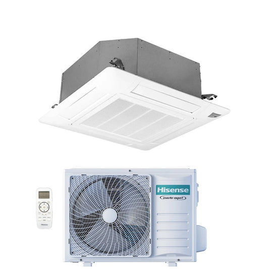 Climatizzatore Condizionatore Hisense a Cassetta 12000 Btu  ACT35UR4RCC8 + AUW35U4RS8 R-32