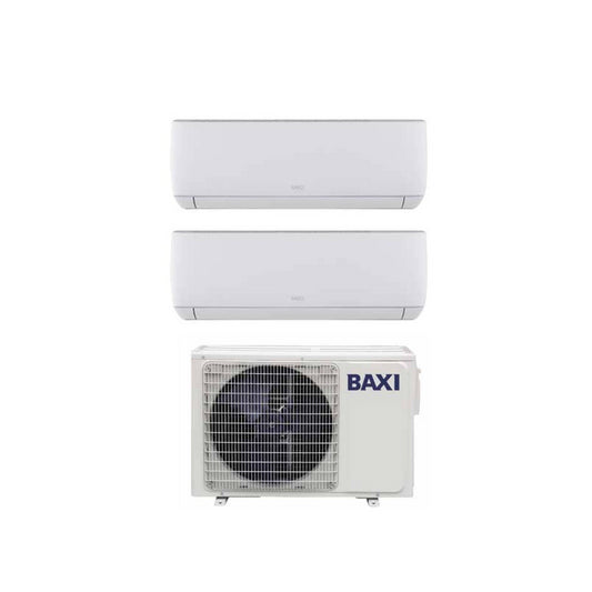 Climatizzatore Condizionatore Baxi Dual Split Inverter Serie Astra 9+9 con LSGT40-2M R-32 Wi-Fi Optional 9000+9000