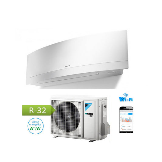 CLIMATIZZATORE CONDIZIONATORE DAIKIN INVERTER EMURA WHITE WI-FI FTXJ20MW R-32 BLUEVOLUTION A+++ 7000 BTU