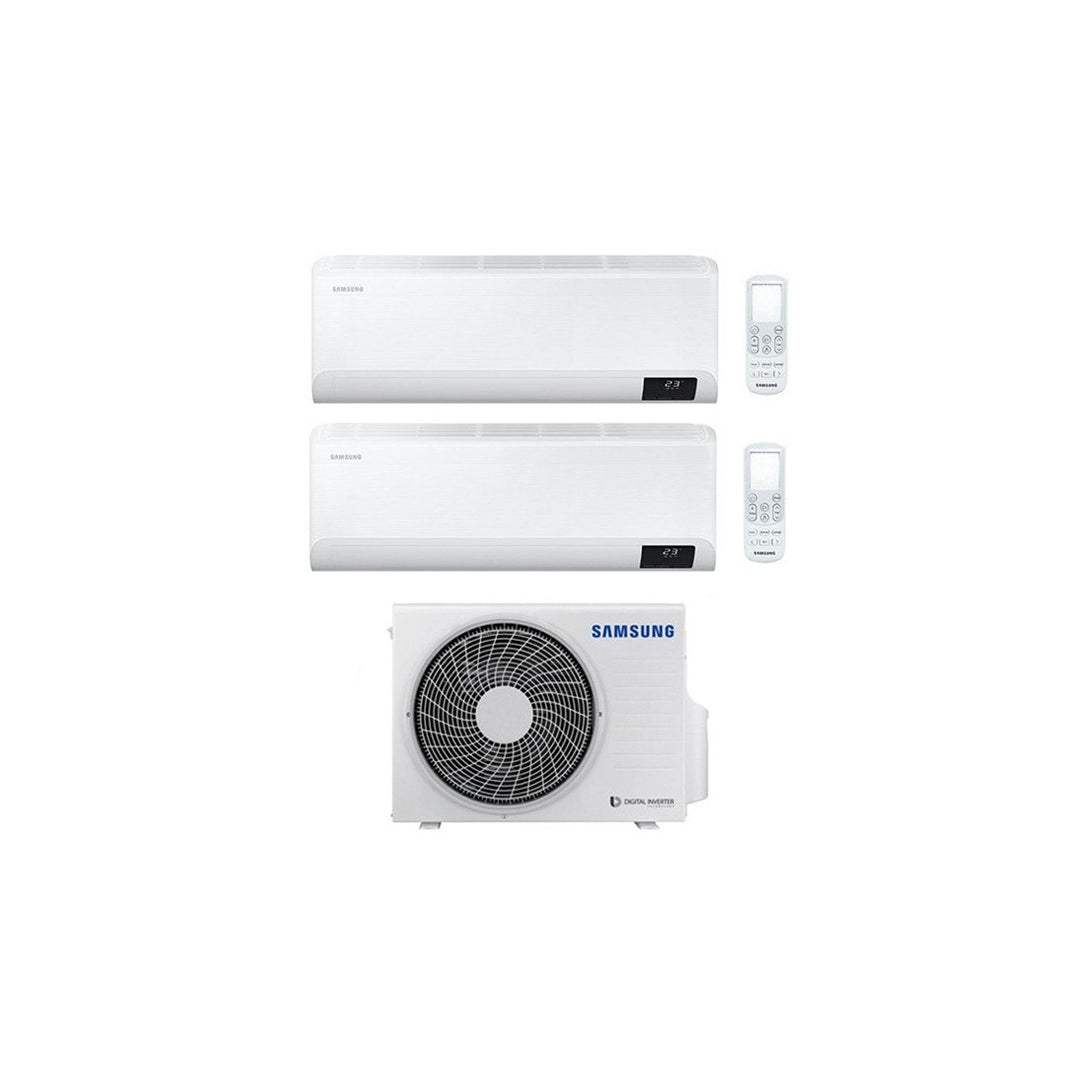 Climatizzatore Condizionatore Dual 12+12 Samsung Cebu Da 12000+12000 Btu Gas R32 con Wifi