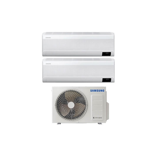 Climatizzatore Condizionatore Dual Split 12+12 Inverter Windfree Avant 12000+12000 btu Gas R32 con Wifi