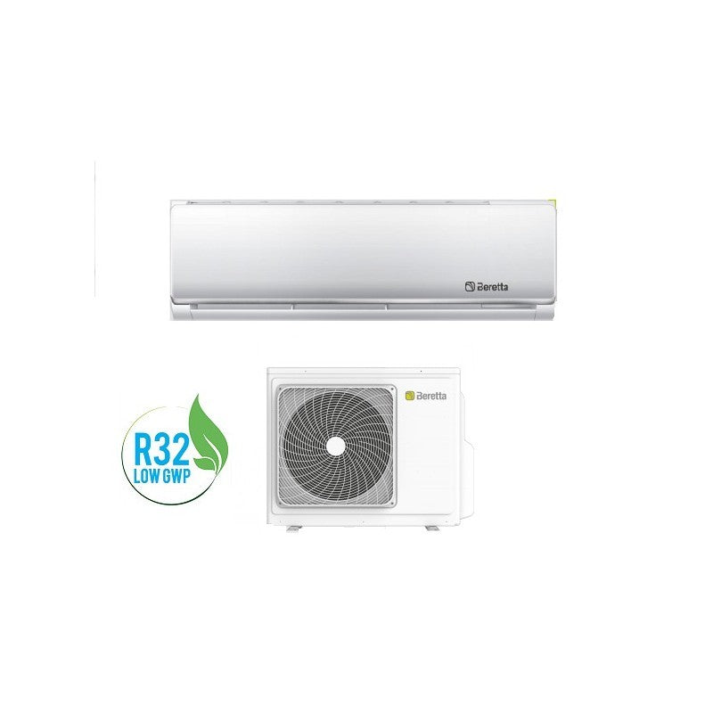 Condizionatore Inverter Beretta Breva 9000-1 Da 9000 Btu In Classe A++ Con Gas R32 New Product