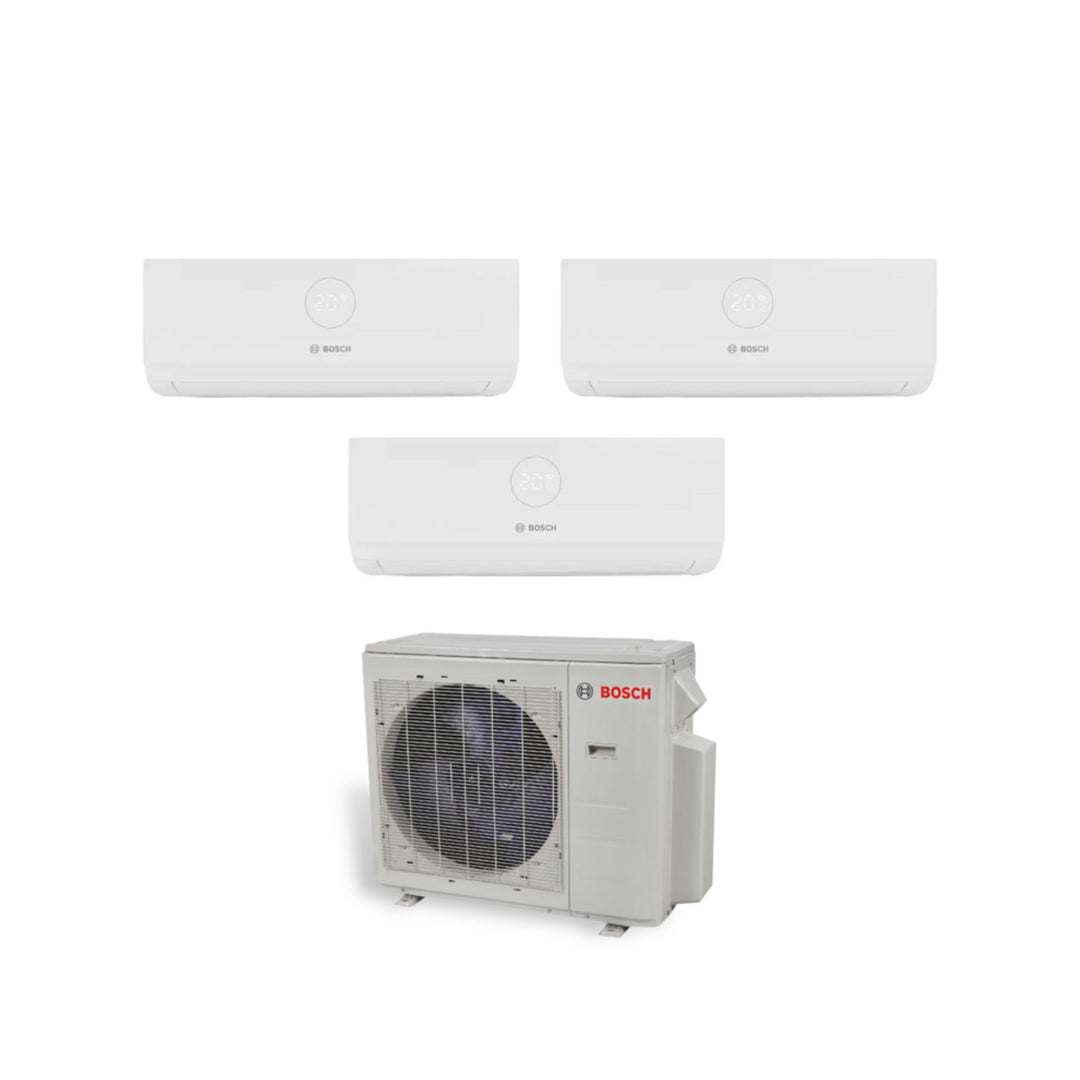 Condizionatore Bosch Trial Split Inverter serie CLIMATE 3000i 12+12+12 con MS 27 OUE R-32 Wi- Fi Optional