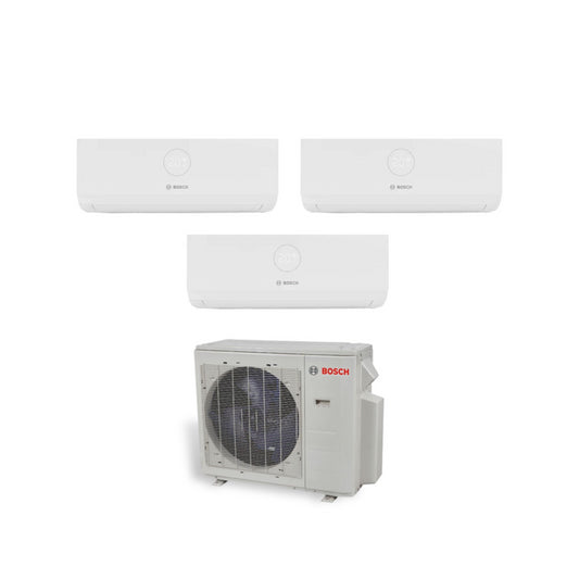 Condizionatore Bosch Trial Split Inverter serie CLIMATE 3000i 9+9+12 con MS 27 OUE R-32 Wi-Fi Optional 9000+9000+12000