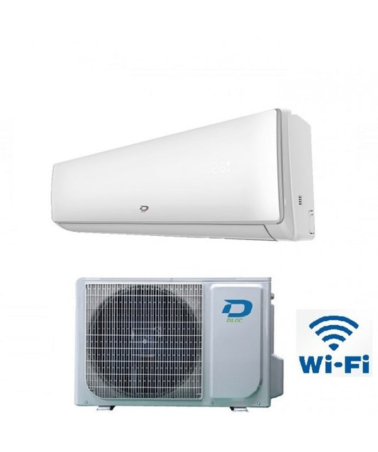 Diloc Condizionatore Climatizzatore inverter Modello Impact r-32 Btu 9000 cod. D.Impact109 Wi-fi Incluso